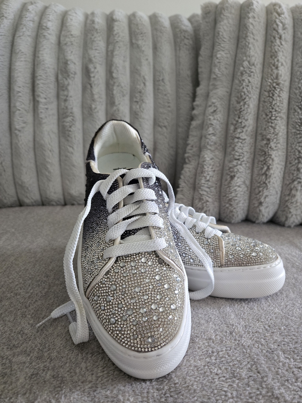 NWOT Hey Girl by Corkys Bedazzle Rhinestone Sneakers
